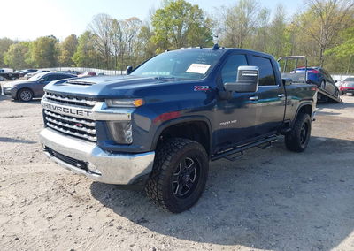 2020 Chevrolet Silverado 2500hd 4wd  Standard Bed Ltz, Theft damage, Iaai lot 44710349, photo 2 of 16