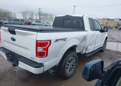 2020 Ford F-150 Xlt, Right Side damage, Iaai lot 44989167, photo 4 of 17