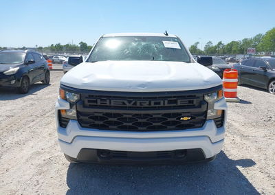 2023 Chevrolet Silverado 1500 4wd  Short Bed Custom, Hail damage, Iaai lot 45070015, photo 12 of 16