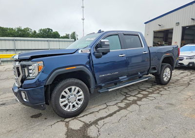 2020 Gmc Sierra K2500 Denali, Front End damage, Copart lot 57369316