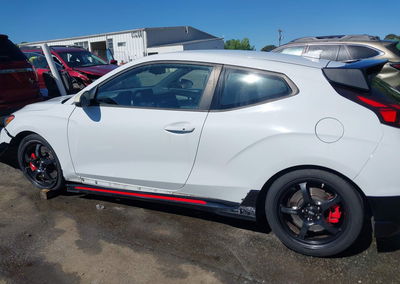 2020 Hyundai Veloster N, daño Frontal, Iaai lote 45132804, foto 14 de 16
