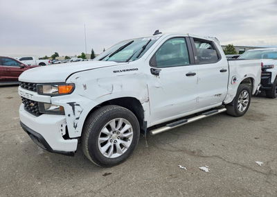 2021 Chevrolet Silverado C1500 Custom, пошкодження: Задня частина, Copart лот 55213796