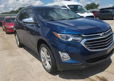 2020 Chevrolet Equinox Premier, Water/Flood damage, Copart lot 54508116, photo 13 of 14