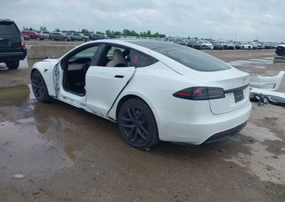 2022 Tesla Model S Dual Motor All-wheel Drive, uszkodzenie: Lewy bok, Iaai lot 44927642, zdjęcie 3 z 18
