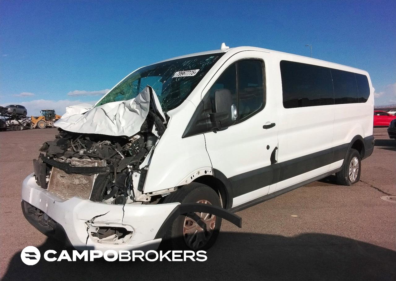 2020 Ford Transit, daño Frontal, Copart lote 79967775