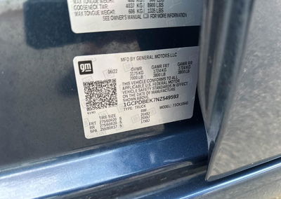 2022 Chevrolet Silverado 1500 4wd  Short Bed Custom, uszkodzenie: Normal Wear & Tear, Iaai lot 45242924, zdjęcie 9 z 10