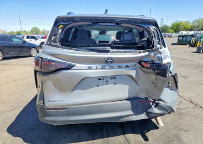 2025 Toyota Sienna Le 8-passenger, Rear End damage, Copart lot 49972446, photo 6 of 13