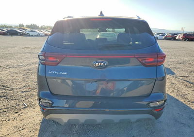 2021 Kia Sportage S, daño Trasero, Copart lote 57198096, foto 6 de 12