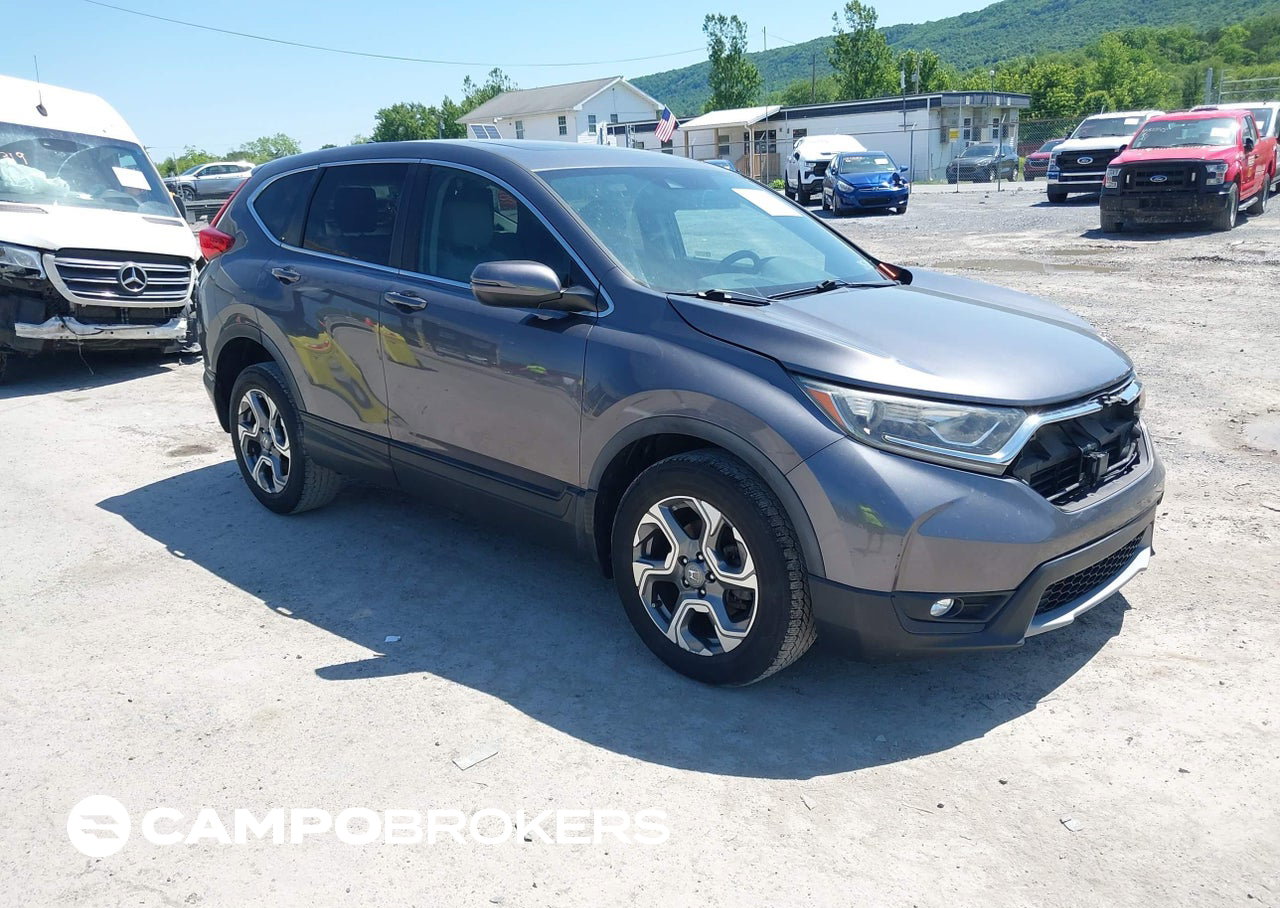 2019 Honda Cr-v Ex-l, пошкодження: Лівий перед, Iaai лот 45238718