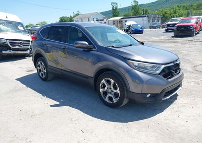 2019 Honda Cr-v Ex-l, Left Front damage, Iaai lot 45238718