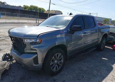 2022 Chevrolet Silverado 1500 Ltd 4wd  Short Bed Rst, daño Frontal derecho, Iaai lote 45014678, foto 2 de 18