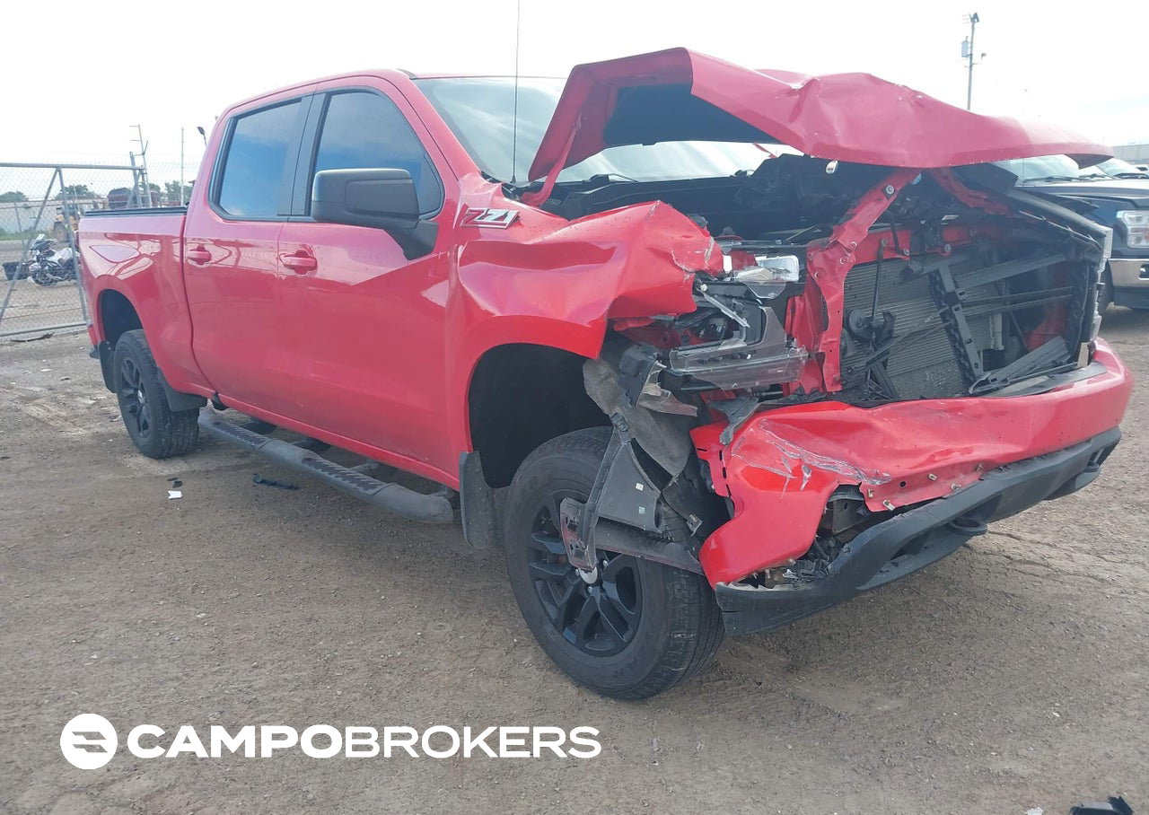 2020 Chevrolet Silverado 1500 Rst, uszkodzenie: Prawy przód, Iaai lot 45309000