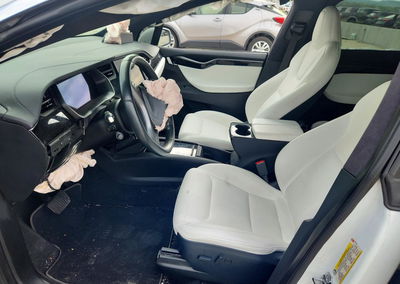 2020 Tesla Model X, пошкодження: Передня частина, Copart лот 47251826, фото 7 з 15