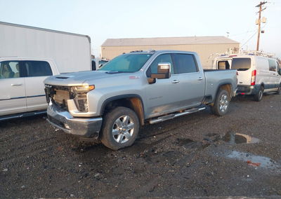 2021 Chevrolet Silverado 2500hd 4wd  Standard Bed Ltz, uszkodzenie: Przód, Iaai lot 43739391, zdjęcie 4 z 17