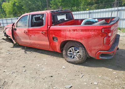 2020 Chevrolet Silverado K1500 Rst, daño Volcadura, Copart lote 51677196, foto 2 de 12