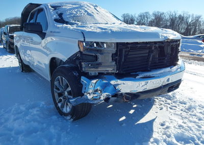 2020 Chevrolet Silverado 1500 4wd  Standard Bed Lt, пошкодження: Left & Right Side, Iaai лот 44236503, фото 6 з 16