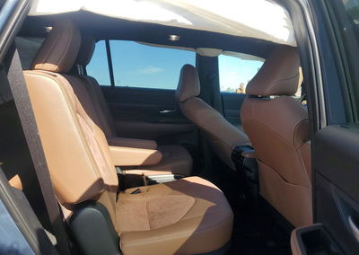 2026 Toyota Grand Highlander Hybrid Max Platinum, daño Frontal, Copart lote 55633786, foto 11 de 13