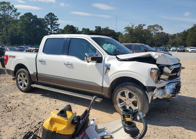 2021 Ford F150 Supercrew, uszkodzenie: Przód, Copart lot 70389915, zdjęcie 4 z 13