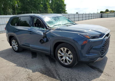 2026 Toyota Grand Highlander Limited, Front End damage, Copart lot 59540006, photo 4 of 13