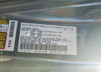 2021 Toyota Tacoma Sr5, daño Frontal, Copart lote 52875326, foto 12 de 13