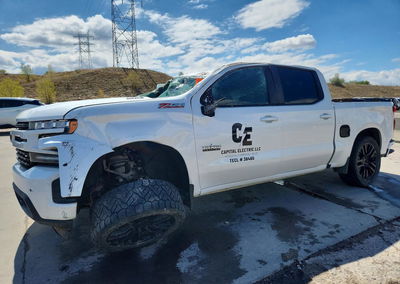 2021 Chevrolet Silverado K1500 Rst, пошкодження: Перекидання, Copart лот 52054166