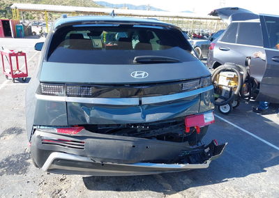 2025 Hyundai Ioniq 5 Sel, Rear damage, Iaai lot 44908232, photo 16 of 18
