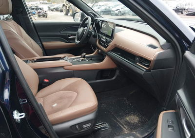 2025 Toyota Grand Highlander Hybrid Platinum Max, Front End damage, Iaai lot 44418947, photo 5 of 17