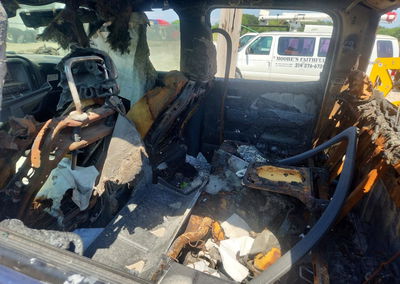 2022 Chevrolet Silverado Medium Duty, Burn damage, Copart lot 52669696, photo 9 of 12