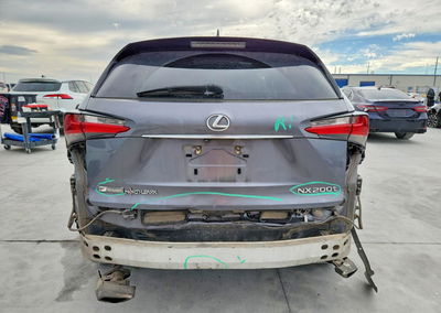 2016 Lexus Nx 200t F Sport, пошкодження: Задня частина, Copart лот 52665116, фото 6 з 16