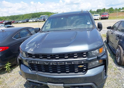 2019 Chevrolet Silverado 1500 Custom, daño Frontal derecho, Iaai lote 45268543, foto 12 de 16