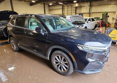 2023 Honda Cr-v Exl, daño Trasero, Copart lote 56490366, foto 4 de 16