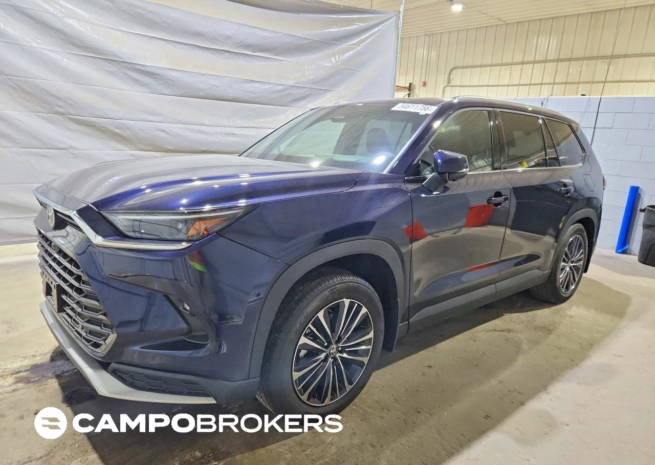 2026 Toyota Grand Highlander Hybrid Max Platinum, пошкодження: Задня частина, Copart лот 54611756