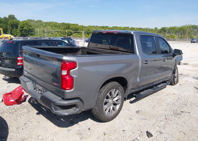 2022 Chevrolet Silverado 1500 Ltd 4wd  Short Bed Rst, daño Frontal derecho, Iaai lote 45014678, foto 4 de 18