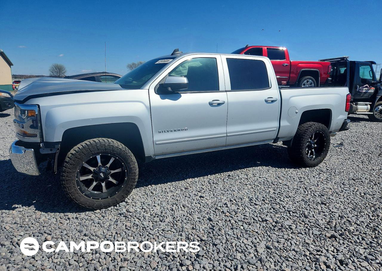 2016 Chevrolet Silverado, uszkodzenie: Przód, Copart lot 48906686