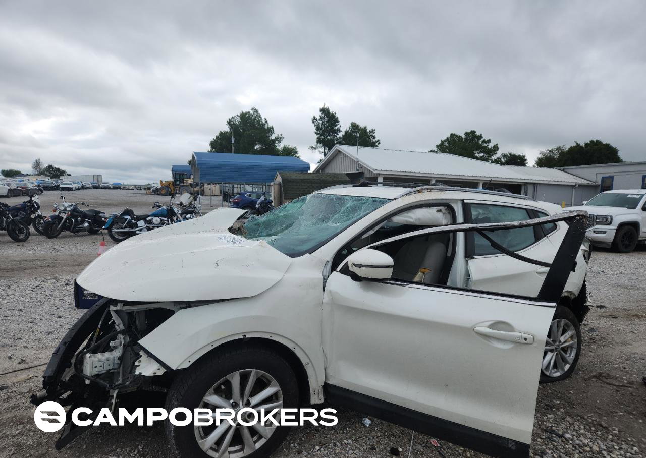 2018 Nissan Rogue Rogue Spor, Rollover damage, Copart lot 78842315