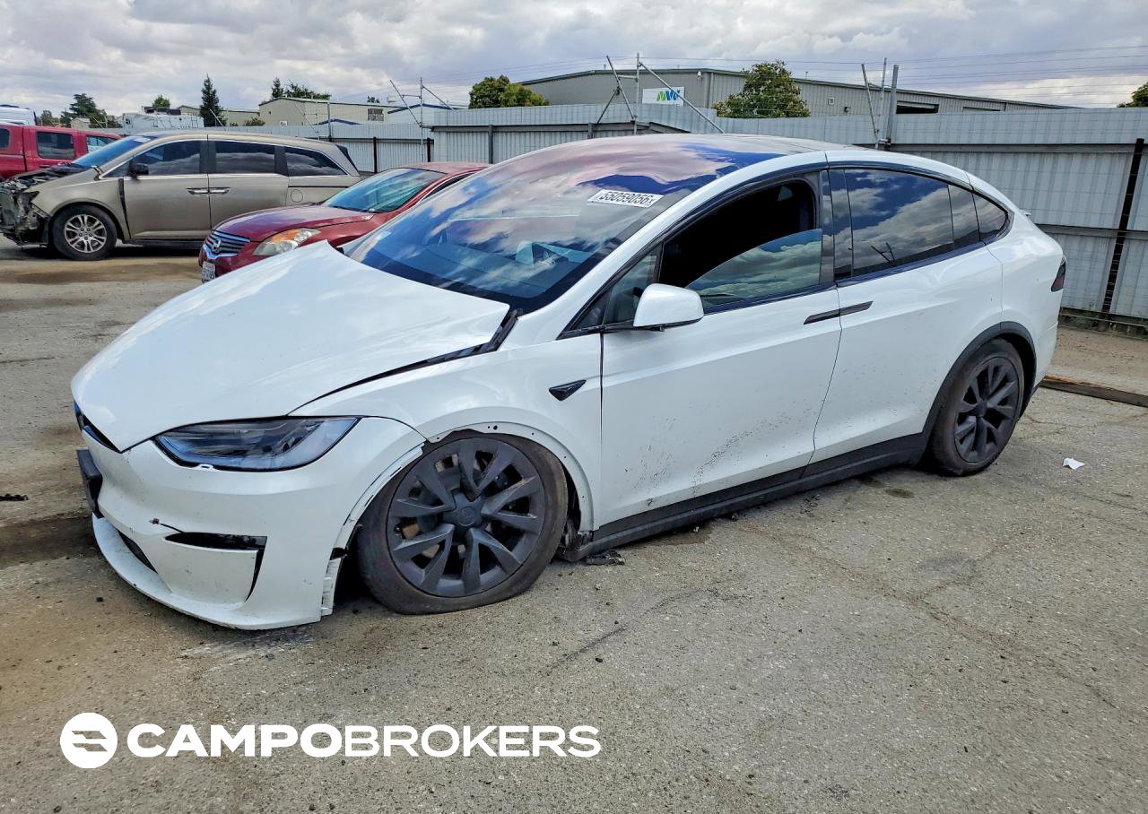 2023 Tesla Model X, uszkodzenie: Przód, Copart lot 55059056