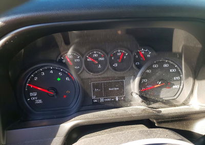 2021 Chevrolet Silverado K1500 Custom, Side damage, Copart lot 57256336, photo 9 of 14
