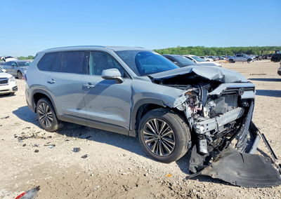 2026 Toyota Grand Highlander Hybrid Max Platinum, Front End damage, Copart lot 51891336, photo 4 of 15