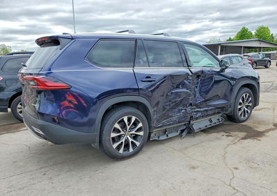 2026 Toyota Grand Highlander Hybrid Max Limited, Side damage, Copart lot 53609996, photo 3 of 13