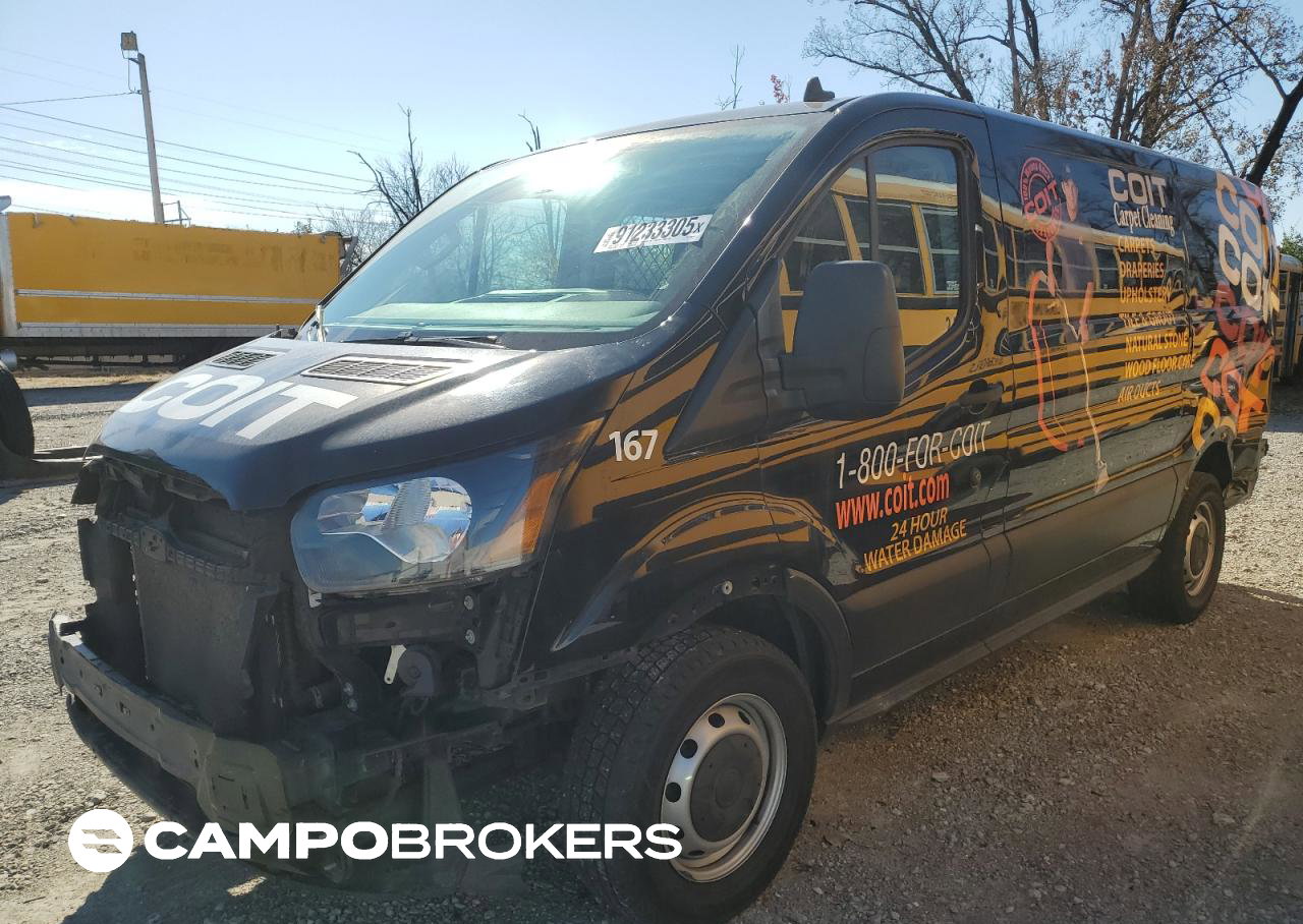 2023 Ford Transit T-150 Cargo - R & D - Pri Fleet, пошкодження: Передня частина, Copart лот 79659125