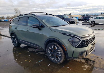 2023 Kia Sportage X-line Prestige, пошкодження: Задня частина, Copart лот 97978965, фото 4 з 14