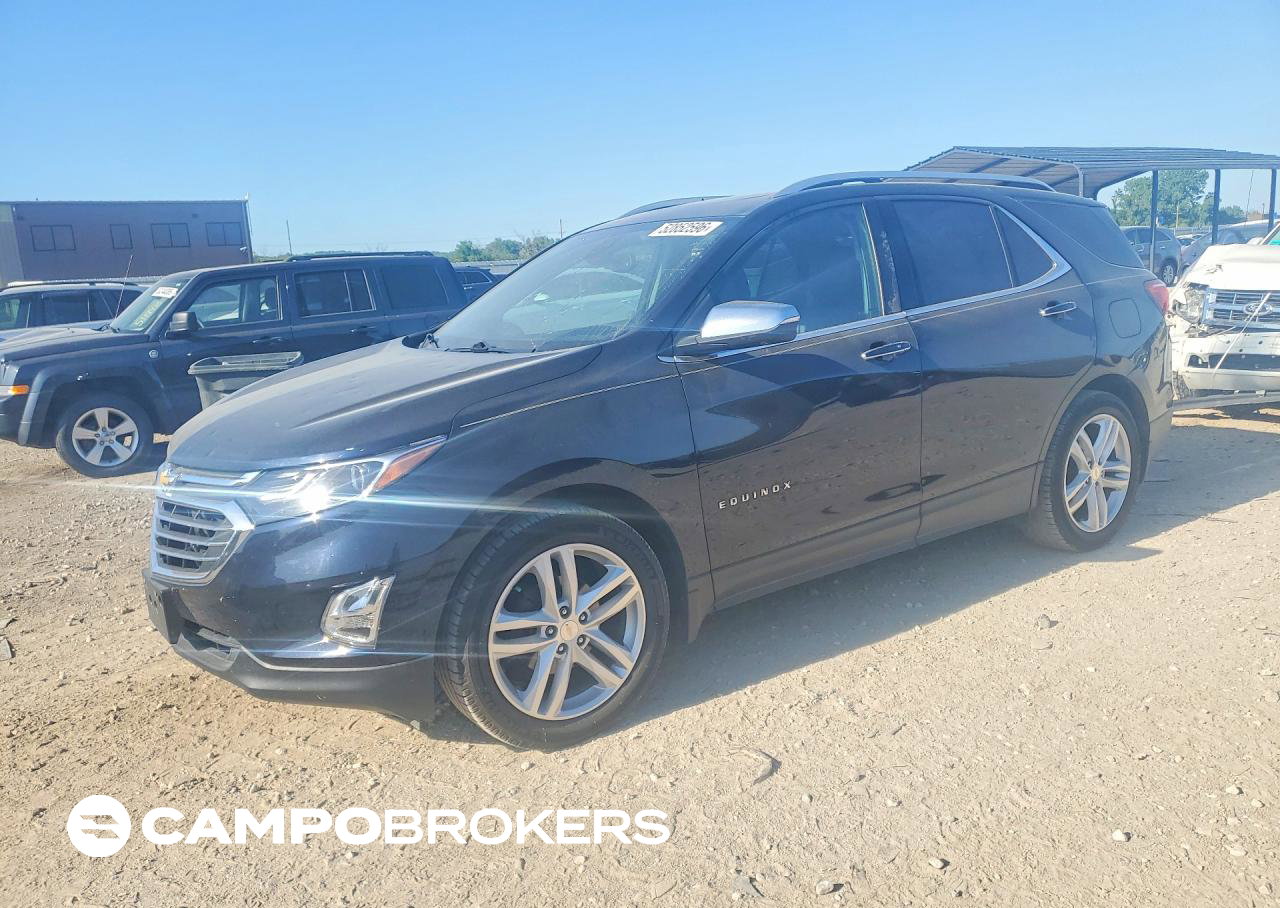 2021 Chevrolet Equinox Premier, Hail damage, Copart lot 52852596