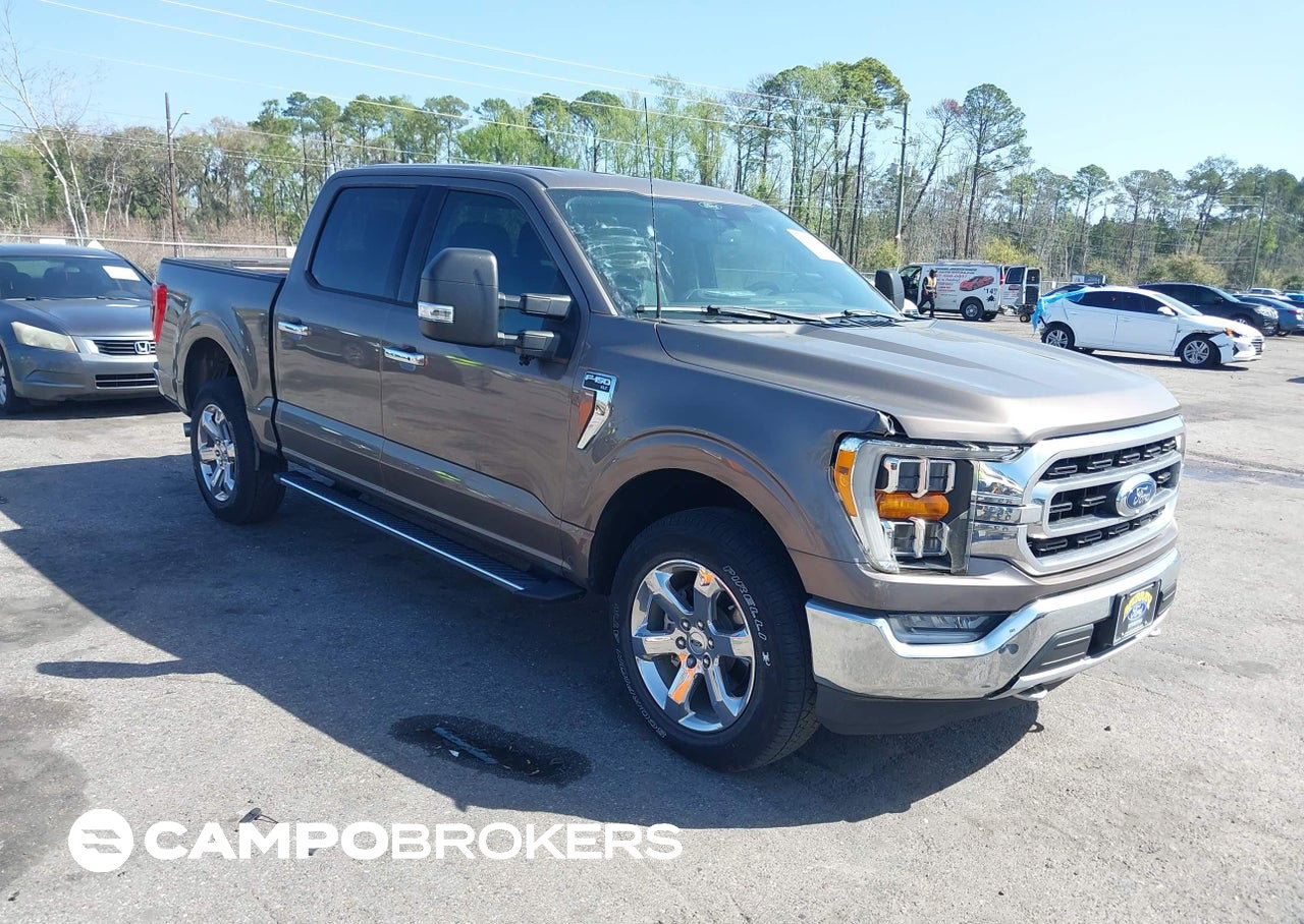 2021 Ford F-150 Xlt, uszkodzenie: Przód, Iaai lot 44546741