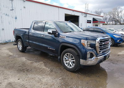 2019 Gmc Sierra 1500 Slt, daño Trasero, Iaai lote 44854954