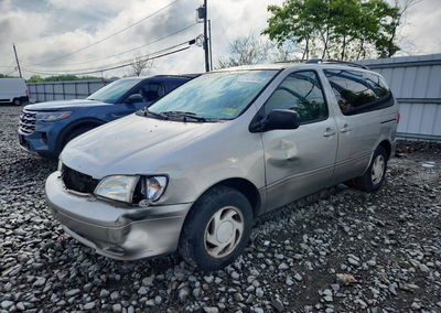 2001 Toyota All Models Sienna Ce, Front End damage, Copart lot 53434316