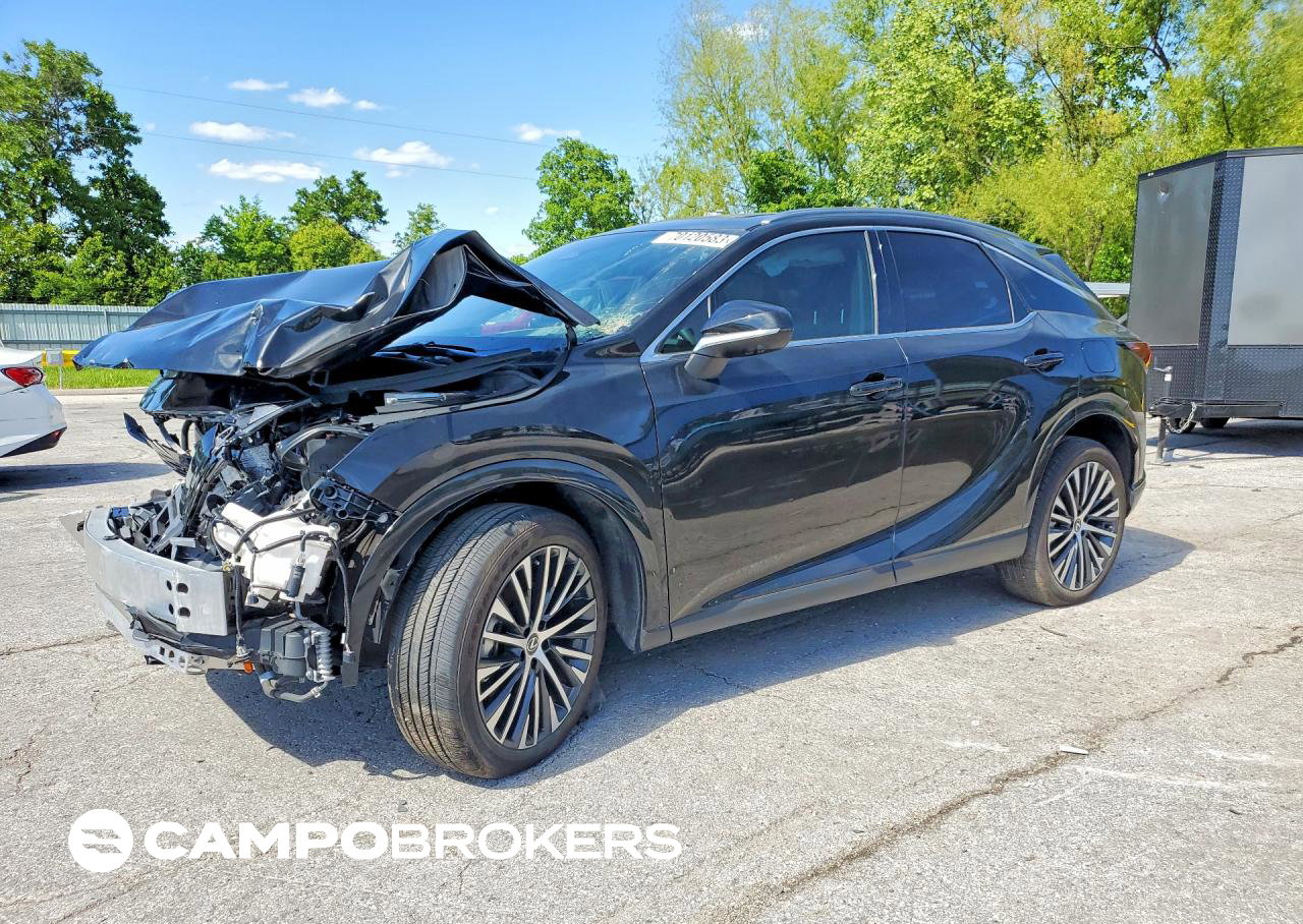 2023 Lexus Rx 350h Base, Front End damage, Copart lot 70120583