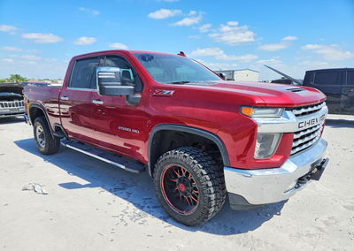 2020 Chevrolet Silverado K2500 Heavy Duty Ltz, daño Lateral, Copart lote 57091466, foto 4 de 12