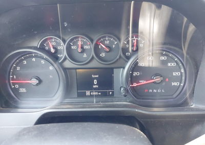 2020 Chevrolet Silverado 1500 4wd  Standard Bed Wt, daño Lateral izquierdo, Iaai lote 45284414, foto 7 de 16