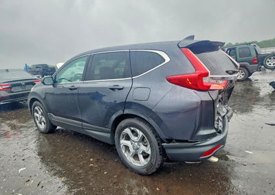 2019 Honda Cr-v Exl, daño Trasero, Copart lote 54480796, foto 2 de 13