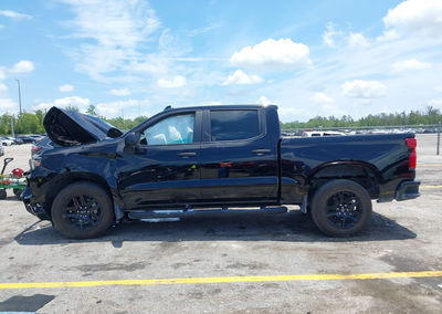2025 Chevrolet Silverado 1500 2wd  Short Bed Custom, Front End damage, Iaai lot 45111926, photo 14 of 16